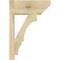 Ekena Millwork Balboa Slat Rough Sawn Outlooker, Douglas Fir, 8"W x 18"D x 26"H OUT08X18X26BOA06RDF - alternate 3